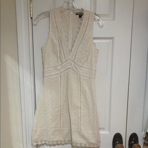 French Connection Ivory Lace Dress
